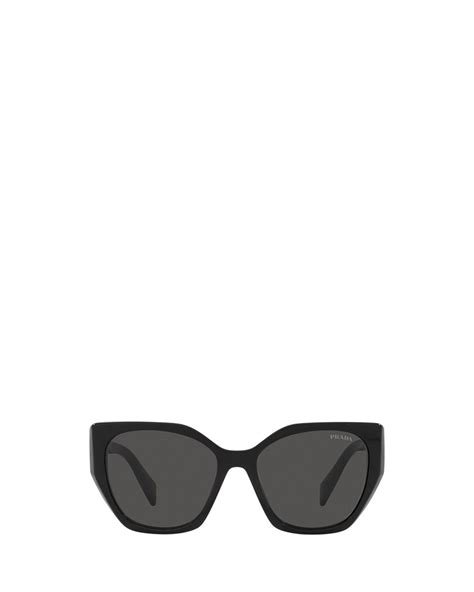 prada pr 19zs black|Prada PR 19ZS 1AB0A7 Sunglasses in Black .